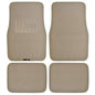 BDK Beige Heavy Duty Front & Rear Carpet Floor Mats Universal Liners for Car SUV Van & Truck, All Weather Protection with Anti-Slip Nibs, Fit Contours of Most Vehicles, MT-300-MB_carpvar