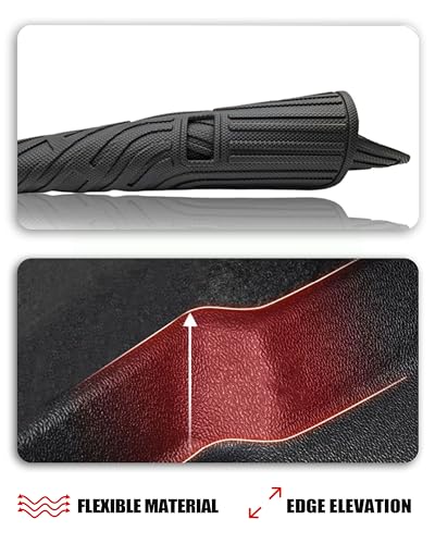 Cargo Liner Compatible with 2019-2025 Cadillac XT4 Trunk Mat Cargo Mat Back Seat Cover Protector (Backrest Mats+Trunk Mat) - size: FOR 2019-2025 Cadillac XT4
