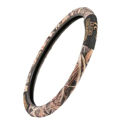Ducks Unlimited Steering Wheel Covers, Universal Fit, Easy to Install for Car Truck Van SUV, Mossy Oak Shadow Grass Blades (SIOC)