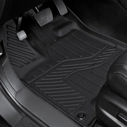 Floor Mats for Honda Pilot 2022-2016, All Weather Floor Mats Trunk Cargo Liner with Backrest Protectors and Door Sill Guards Accessories, Full Coverage Set for 8 Seats (Not Fit Elite Model) - style: For Honda Pilot | 2016-2022