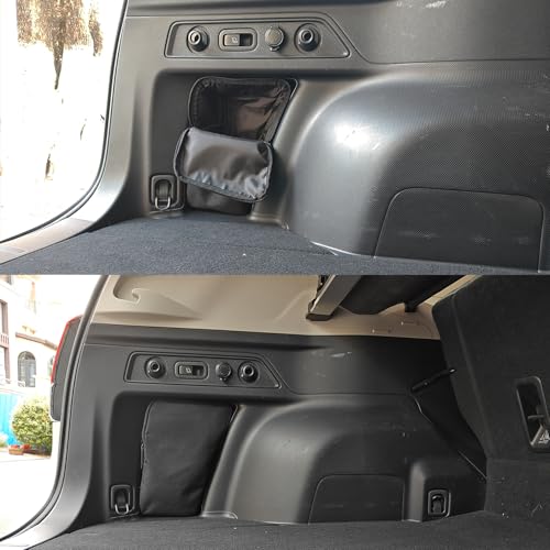 Trunk Upgrade, Trunk Organizer Pocket Bag, Trunk Cubby Storage bag, Cargo side pocket For Subaru Forester SK 2024 2023 2022 2021 2020 2019,Only For Driver's Side, Black, 1 pc - style: Driver's side, Trunk Storage bag