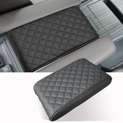 Center Console Cover for Toyota Sienna 2021-2025 2026 - Premium PU Leather Armrest Pad with Extra Padding, Scratch-Resistant & Stylish for Sienna 2021-2024 2025 2026 Interior Accessories - size: 2) 21-26 |Sienna| Cool Box Cover,+Thick Size