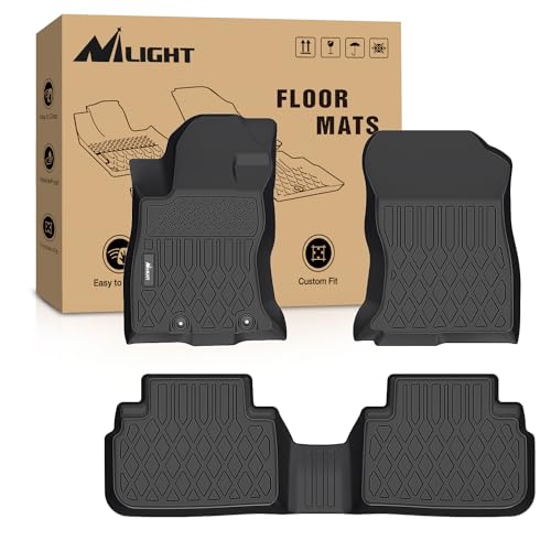 Nilight TPE Floor Mats for Subaru Forester 2019 2020 2021 2022 2023 2024,All Weather Custom Fit Heavy Duty Floor Liners - color: 2019-2024 Forester