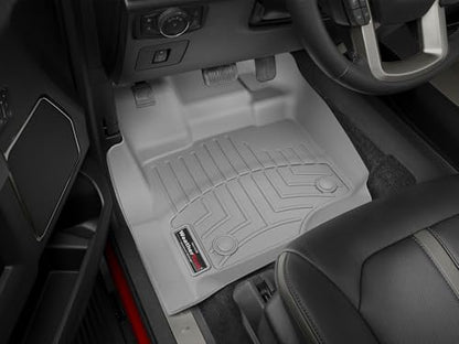 WeatherTech Custom Fit FloorLiners for Toyota Tacoma - 1st & 2nd Row (4712991-478722), Cocoa - color: Cocoa