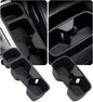 Cup Holder Inserts for KIA Telluride 2025 2024 2023 2022 2021 2020, Interior Accessories Center Console Front & Rear TPE Cup Holders Covers Protector for 2020-2025 Telluride, Black - style: Fits for 2020-2025 Telluride
