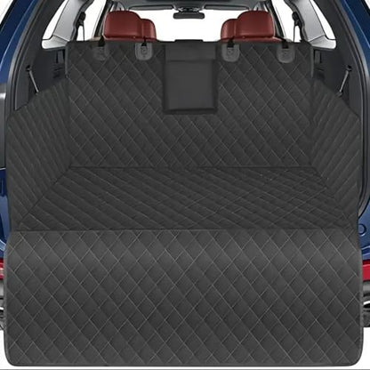 Cargo Liner for Dogs for GMC Yukon Denali, Water Resistan Pet Trunk Cover Soft Cushion, Durable Dog Back Seat Mat with Bumper Flap Protector for SUVs,B