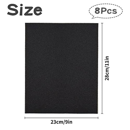 Dog Scratch Door Protector Dog Scratching Dog Scratch Pad Replaceable Sticky Sandpaper Dog Scratch Nail File Scratch Board for Cat Claw Care (11 * 9in)