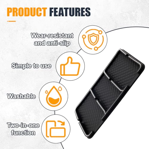 YoRise Bling Rhinestone Car Dashboard Mat, Anti-Slip Strong Gripping Automotive Center Console Tray, Multifunctional Vehicle Interior Storage Holder Pad for Key, GPS, Sunglass, Smartphone(Diamand) - size: Diamand