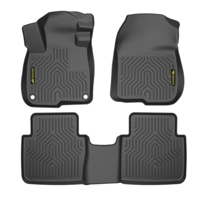 PIT66 Floor Mats Cargo Liner Compatible with 2017-2022 Honda CRV CR-V (Incloud CR-V Hybrid), Heavy Duty TPE 3-Piece Premium, All Weather Cargo Liner alfombras para carro - size: Fit Honda CR-V 2017-2022 | 3PCS
