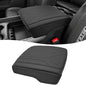 KBH Center Console Armrest Cover for 2019-2026 Dodge Ram 1500 2500 3500 5th Gen, Arm Rest Cushion Pad Protector, Vinyl Leather, Black (Fits Bucket Seat Only) - color: Black Stitch
