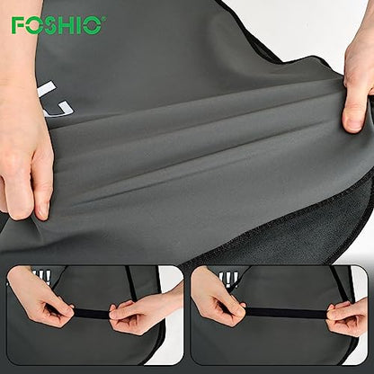FOSHIO Car Door Panels Cover, Magnetic Car Wrap Tool Car Door Protector for Dogs, Extra Thick Waterproof Vehicle Door Covers 40" x 29", 2 Pack