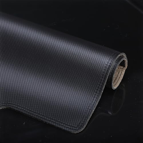 Dashboard Cover for 2022–2025 Honda Civic 11th Gen – Custom Fit Carbon Fiber Leather Dash Mat Sun Protection Pad (Black) - style: Dash cover for 2022-2025 Honda Civic