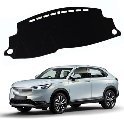 XITER Polyester Dashboard Cover Mat Carpet Dash Nonslip Sun Shade Mat Compatible For Honda HRV 2016 2017 2018 2019 2020 2021 2022. - size: 2016-2022 HRV