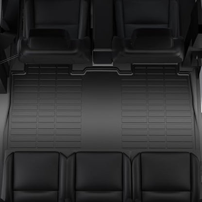 Floor Mats & Trunk Mat for 2025 2026 KIA K4 TPE All Weather Protection Car Floor Mats with Cargo Liners Odorless Anti-Slip Accessories-Black - size: 25-26丨K4 full mat