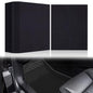 Breling 50 Pcs Disposable Floor Mats for Cars 15.7'' x 19.6'' Black Non Woven Fabric Automotive Floor Mats Protectors, Absorbent Non Slip Car Foot Pads, Vehicle Carpet for SUV, Truck, Wash, Detailing