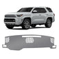 KUST Gray Dash Cover Compatible with 2025-2026 Toyota 4Runner & 2024-2026 Toyota Tacoma Dashboard Cover Accessories for 4Runner/ Tacoma Non-Slip Polyester Dashboard Mat No Glare - size: 4Runner 25-26(Gray)