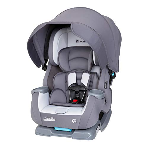 Baby Trend Cover Me™ 4-in-1 Convertible Car Seat, Vespa – Built-in Canopy, 4-Stage Growth System, Plush Comfort Padding, Multi-Position Recline - color: Vespa