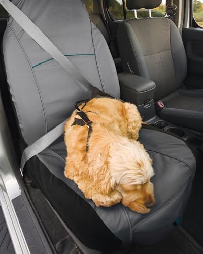 Kurgo Rover Bucket Seat Cover - Waterproof Seat Protector - Scratch Resistant Seat Guard - Dirt Resistant Fabric - Snug Fit Protector - Vehicle Seat Accessory