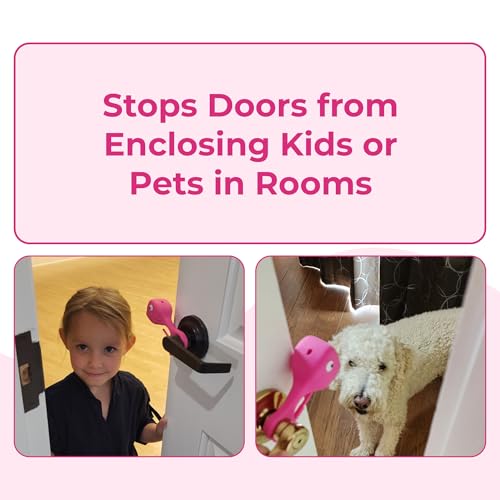 Baby Proofing Door Stopper, Door Pinch Guards Protect Child Fingers & PET Tails. Baby Safety Finger Protectors Prevent Pinch Injuries – Kids and Adults Love Whale Pinch Guard (Pink) - color: Pink