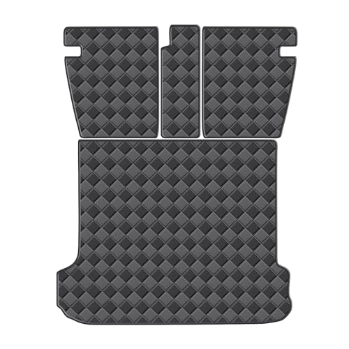 Cargo Mat & Backrest Mats for 2023-2026 Mercedes-Benz EQE SUV Engine 350+ 350 4 Matic EQE 500 4Matic Accessories, Waterproof Rear Cargo Liner Rear Trunk Liner Back Seat Cover Protector - size: 2023-2026 Mercedes-Benz EQE SUV