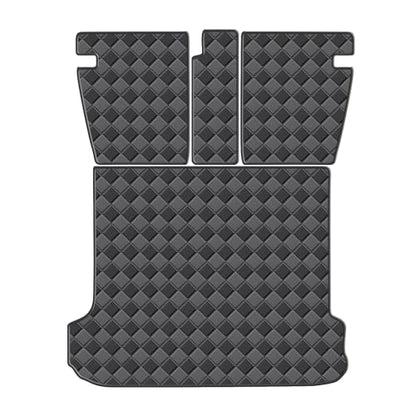 Cargo Mat & Backrest Mats for 2023-2026 Mercedes-Benz EQE SUV Engine 350+ 350 4 Matic EQE 500 4Matic Accessories, Waterproof Rear Cargo Liner Rear Trunk Liner Back Seat Cover Protector - size: 2023-2026 Mercedes-Benz EQE SUV