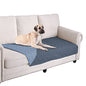 Ameritex Waterproof Dog Bed Cover Pet Blanket for Furniture Bed Couch Sofa Reversible - color: Navyblue+stoneblue, size: 30x70 Inch (Pack of 1)
