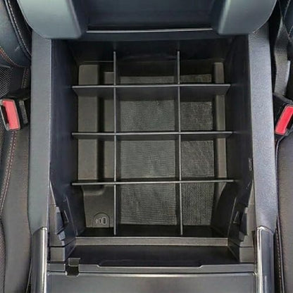 Center Console Organizer for Ford F150 (2021-2026) (Full Console w/Bucket Seats ONLY) - Made in USA - Select 2024-2026 Models - SLX169
