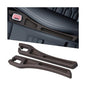 Car Seat Gap Filler, 2PCS Crevice Blocker Stopper Between Vehicle Seat Console, No Drop Automotive Fill Crevice Guard Interior Accessories, Universal for SUV Truck Sedan (Brown) - color: Brown