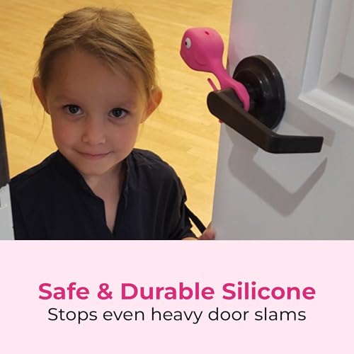 Baby Proofing Door Stopper, Door Pinch Guards Protect Child Fingers & PET Tails. Baby Safety Finger Protectors Prevent Pinch Injuries – Kids and Adults Love Whale Pinch Guard (Pink) - color: Pink