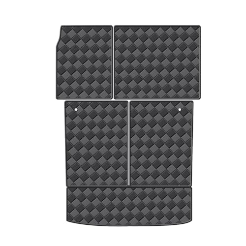 Cargo Mat for 2009-2020 Dodge Journey Trunk Mat & 2ND+3RD Row Rear Backrest Mat, All Weather Rear Cargo Liner Back Seat Cover Protector - size: 2009-2020 Dodge Journey