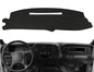 Dash Cover Mat Custom for 1997-2000 Chevrolet Silverado/GMC Sierra C1500 C2500 C3500 K1500 K2500 K3500,1997-1999 GMC Yukon/Chevy Tahoe Suburban,Dashboard Pad Cap Carpet(Black) Y57 - color: 97-99 Black