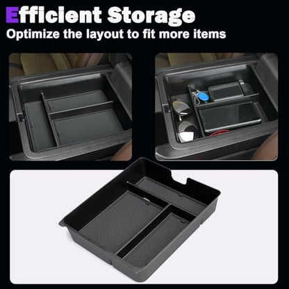 6Pcs for Honda Pilot 2023-2026, Ridgeline & Passport 2024-2026, Center Console Organizer Tray Cup Holder Pads Car Seat Headrest Hooks Glove Box Hook Interior Accessories