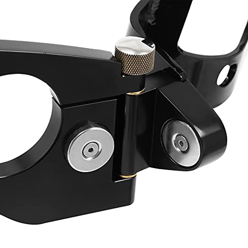 TCMT Rear Adjustable Passenger Armrests Fit For Harley Touring Road Glide Electra Glides Ultra Tri Glides 2014-2025