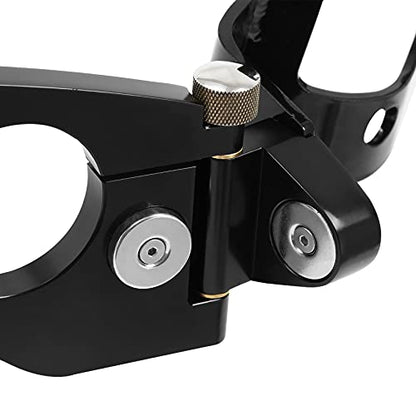 TCMT Rear Adjustable Passenger Armrests Fit For Harley Touring Road Glide Electra Glides Ultra Tri Glides 2014-2025