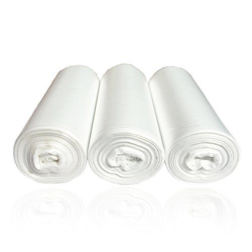 2 Gallon Small Trash Bags, Clear, 150 Counts/ 3 Rolls - size: 50 Count (Pack of 3)