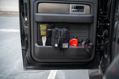 DV8 Offroad Universal Molle Panels | Can Be Mounted Almost Anywhere Including Vehicles, Garages, etc. | Available in 6 Sizes | Universal Mounting for Tools, Recovery Gear, & More (11" x 6") - size: 11" x 6"