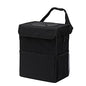 AOKJOY Car Garbage can with lid Leak Proof Vehicle Trash Can 3 Storage Pockets Hanging Waterproof car Trash Bag for SUV Black - color: black