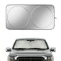 Ford F150 Windshield Sun Shade, Custom Fit Foldable Front Window Sunshade Visor, Blocks UV Rays and Heat, Keeps Interior Cooler, Fits 1990–2025 Models - size: for Ford F150 F250 F350 2015-present