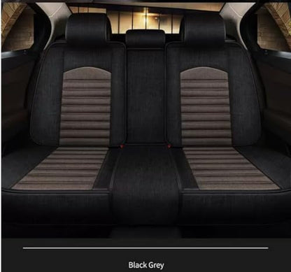 Custom Car Seat Covers for Mercedes Benz A B C CLA CLS CLK GLE GLS GLA GLK GL ML G S GLC SL CL SLC R SLK etc...Easy to Install car Cover (Black Gray （Linen）) - color: Black Gray （linen）
