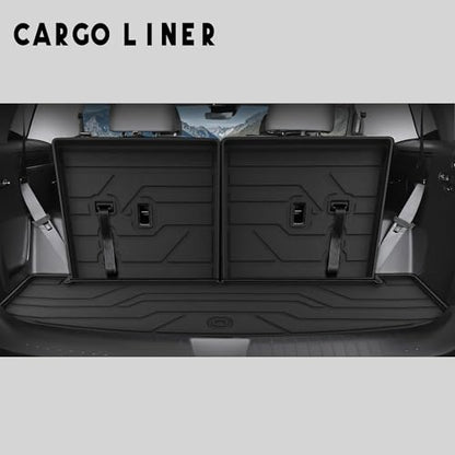 KARPAL Floor Mats Fit for Toyota 4Runner 2025 2026 5-Seat (NOT fit Hybrid and 7-Seat), Custom Fit All Weather TPE Floor Liners, 1st & 2nd Row & Cargo Liner, 4 Runner TRD/SR5/Limited Accessories - style: 2025-2026 | For Toyota 4Runner (Not Hybrid) | 1st &