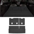 Cargo Mat with Backrest Protection for 2015-2019 2020 Chevy Chevrolet Tahoe/GMC Yukon（Not XL）,TPE All Weather Protection Cargo Liner with Velcro Rear Seats Backrest car Accessories-Black - size: Chevrolet Tahoe 2015-2020 2-in-1 Cargo Mat