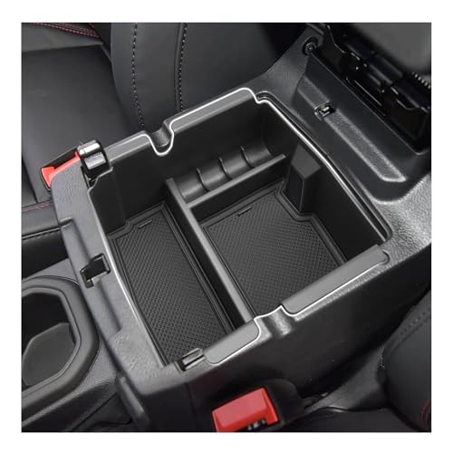 SXCY for 2025 2026 Jeep Wrangler JL/Gladiator JT Center Console Organizer for 2025 2026 Jeep Wrangler Accessories 2018-2026 Wrangler JL/2020-2026 Gladiator JT Armrest Console Organizer Tray - color: 2018-2026 Wrangler/Gladiator Armrest Tray
