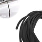 16FT (5M) Car Door Edge Protector, Universal U Shape Trim Molding Rubber Seal Protector with Fits Most Cars (Black) - color: Black