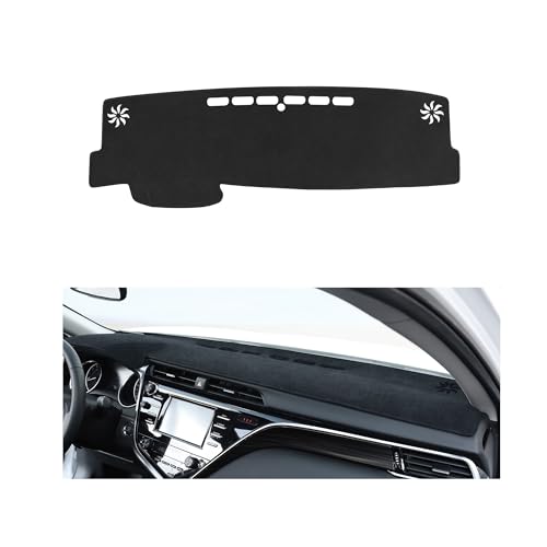Dash Cover for Toyota Camry 2024 2023 2022 2021 2020 2019 2018 (Include Hybrid) Accessories Flannel Dashboard Cover Dash Mat Center Console Cover Sunshield Protector Pad - size: for Toyota 2018-2024 Camry