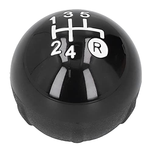 Gear Shift, Gear Shift Shifter Knob with Decorative Cover Replacement Kit Fit for 500 500C 2007?2018 LHD RHD Shift Lever Trim 5 Speed