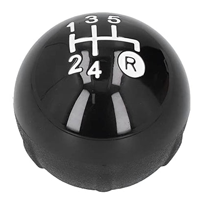Gear Shift, Gear Shift Shifter Knob with Decorative Cover Replacement Kit Fit for 500 500C 2007?2018 LHD RHD Shift Lever Trim 5 Speed