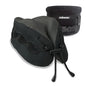 Cabeau Long Haul Flight Cooling Travel Neck Pillow – Evolution Cool – Supportive Memory Foam with Airflow Vents – Compact with Carrying Case (Black) - color: Black