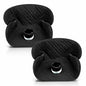 Potty Training Car Seat Protector, 2 Pack Waterproof Piddle Pads Carseat, 100% Leak-Proof Machine Washable Car Seat Liner, Non-Slip Crash-Test Approved Cover for Toddlers (Black) - color: Black