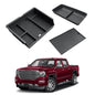 ECOZEN 3 Pcs Center Console Organizer Set For 2014-2018 Silverado/Sierra 1500 & 2015-2019 Silverado/Sierra 2500HD/3500HD Interior Accessories - Full Console w/Bucket Seat ONLY - size: 2014-2018 Silverado/Sierra-3 Pcs