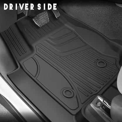 AOMSAZTO Floor Mats Compatible with 2025 2026 Toyota 4Runner (Not fit Hybrid), All Weather TPE Custom Fit Cargo Mat Floor Liner Set - Only 5 Seat (Floor Mats+Cargo Liner) - style: 2025 toyota 4runner floor mats and cargo mat
